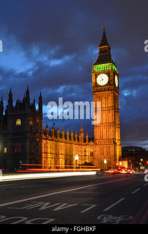 Big Ben di Londra, Inghilterra Foto Stock