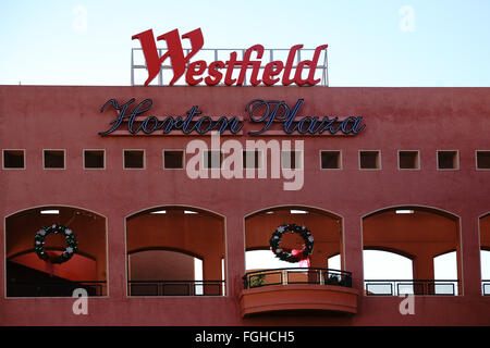 Westfield Horton Plaza San Diego Foto Stock