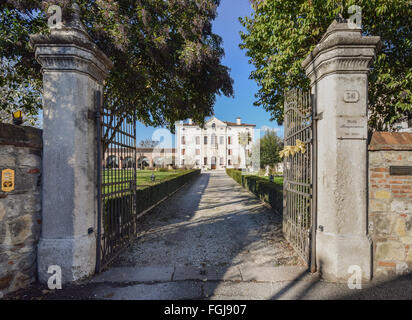 Verona, Italia - 29 Marzo:, 2015:Villa Bongiovanni aperto per un matrimonio equo su Verona Sabato, 29 marzo 2015. È stato costruito in un Foto Stock