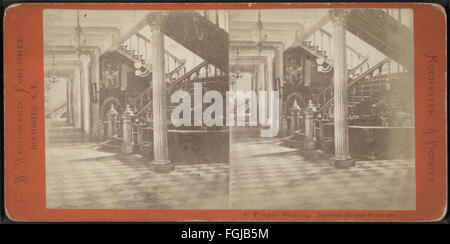 Poteri' edificio. Interno Scalone, da Woodward, C. W. (Charles Warren) Foto Stock