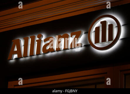 Markenname: "Allianz', Berlino. Foto Stock