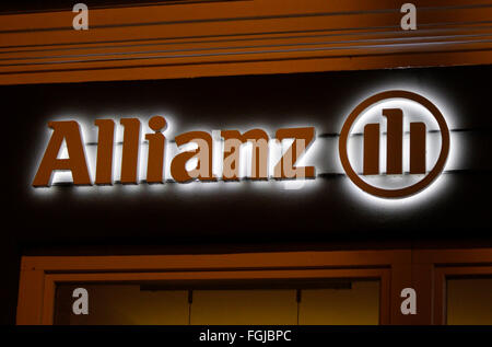 Markenname: "Allianz', Berlino. Foto Stock