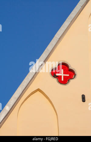 Dettaglio di The Great Guild Hall a Tallinn, Estonia Foto Stock