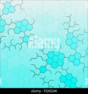 Strutturale le formule chimiche di base di neurotrasmettitori, 2d vector, illustrazione vettoriale EPS10 Illustrazione Vettoriale