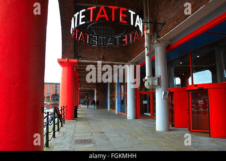 La Tate Gallery di Liverpool Foto Stock