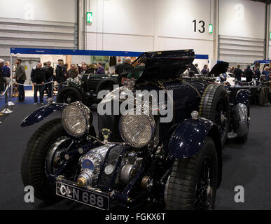 ExCel, London, Regno Unito. Xx Febbraio 2016. Bentley in mostra al London Classic Car Show a ExCe di credito: Keith Larby/Alamy Live News Foto Stock