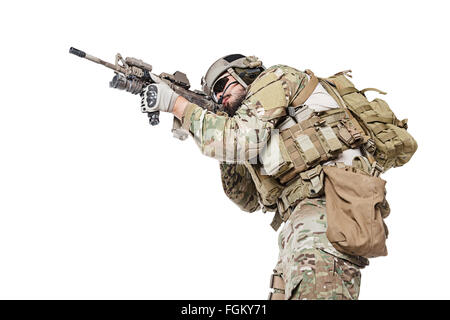 US Army green Beret Foto Stock