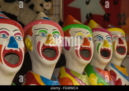 La risata di Clown gioco è un divertente gioco di palla per bambini Foto Stock