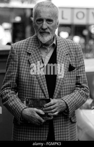 Christopher Lee (credito immagine © Jack Ludlam) Foto Stock