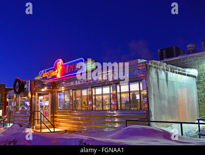 Effetto lago Diner, Buffalo NY Foto Stock