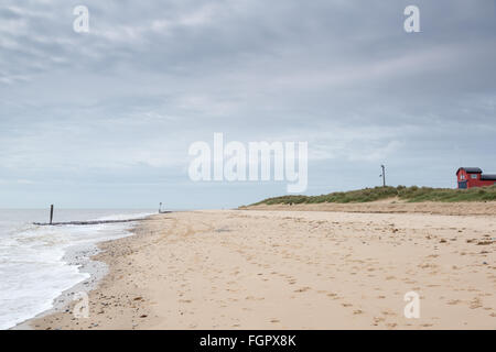 Hemsby, Norfolk, Inghilterra, Regno Unito Foto Stock