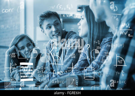 Immagine composita della matematica Foto Stock