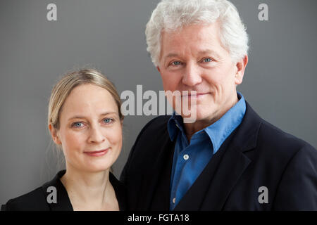 Televisione tedesca Bayerischer Rundfunk presenta BR-Filmbrunch 2016 a Literaturhaus dotate: Miroslav Nemec dove: Monaco di Baviera, Germania Quando: 15 Gen 2016 Foto Stock