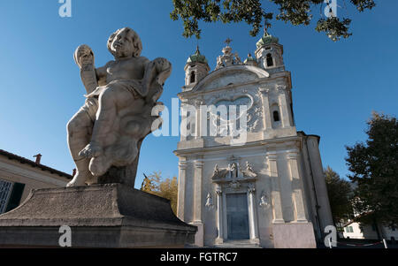 Santuario di Nostra Signora della costa, Sanremo, Riviera, Liguria, Italia Foto Stock