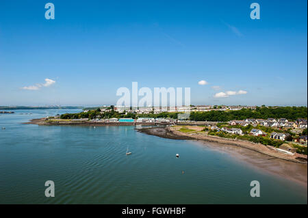 Milford Haven Waterway, Pembrokeshire, Galles Foto Stock