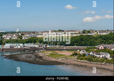 Milford Haven Waterway, Pembrokeshire, Galles Foto Stock