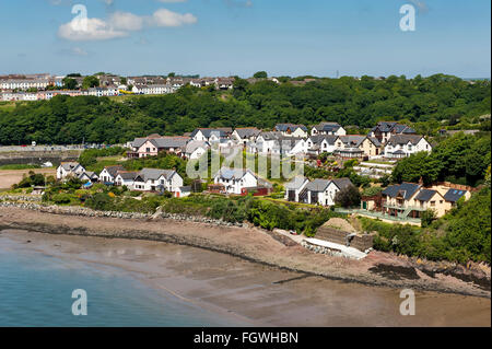Milford Haven Waterway, Pembrokeshire, Galles Foto Stock