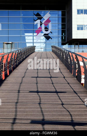 Muziekgebouw non aa IJ musica classica venue, Amsterdam, Paesi Bassi Foto Stock