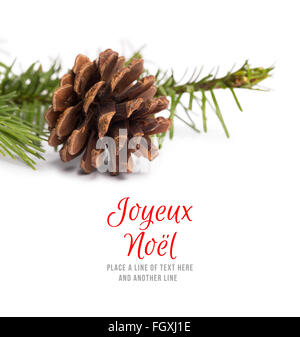 Immagine composita di joyeux noel Foto Stock