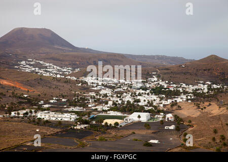 Haria village, Lanzarote, Isole canarie, Spagna, Europa Foto Stock