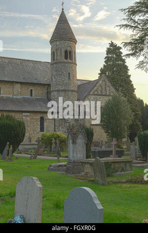 Chiesa di San Giovanni Evangelista Hale. Foto Stock