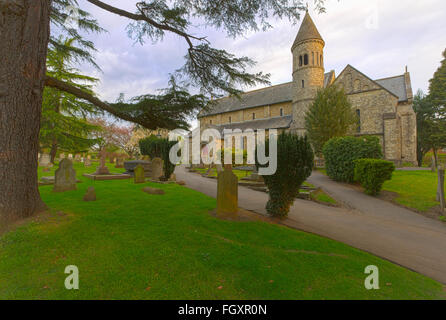 Chiesa di San Giovanni Evangelista Hale. Foto Stock