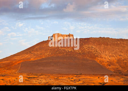 Castillo de Santa Barbara, Teguise, Lanzarote, Isole canarie, Spagna, Europa Foto Stock