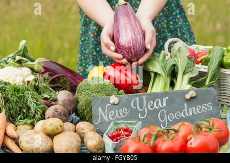 Immagine composita del nuovo anno di bontà Foto Stock