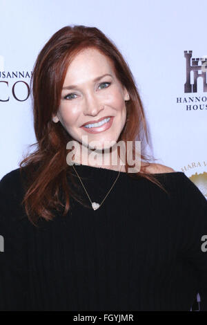 Los Angeles premiere di "incontro" tenutosi a Raleigh Studios Charles Chaplin Theatre - Arrivi con: Alba Lafferty dove: Los Angeles, California, Stati Uniti quando: 20 Gen 2016 Foto Stock