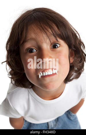 Ragazzo Con Grandi Occhiali Denti Finti E Baffi - Fotografie stock e altre  immagini di Bambino - Bambino, Vampiro, Baffo - Peluria del viso - iStock