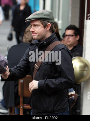 Martin Freeman, Soho Londra (credito immagine © Jack Ludlam) Foto Stock