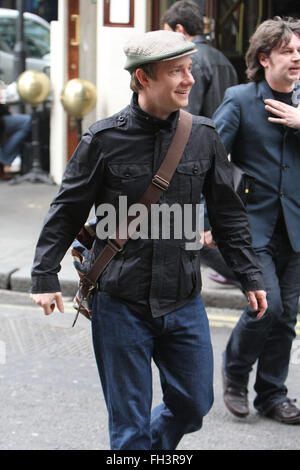 Martin Freeman, Soho Londra (credito immagine © Jack Ludlam) Foto Stock