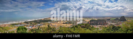 Vista dalle montagne di marmo, Da Nang, Vietnam Foto Stock