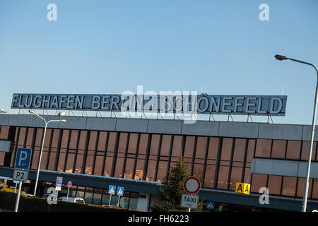 Aeroporto di Berlino Schoenefeld Foto Stock