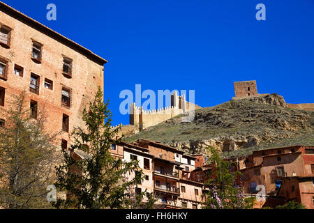 Albarracin città medievale a Teruel Spagna Foto Stock