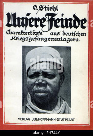 La Propaganda Rasist - Tedesco Propaganda nazista Poster - la seconda guerra mondiale - Tedesco Propaganda nazista Poster - SECONDA GUERRA MONDIALE Foto Stock