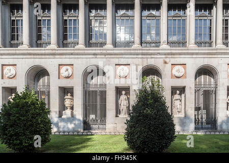 Facciata Museo del Prado,Madrid. Foto Stock