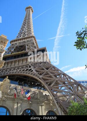 Las Vegas Torre Eiffel Foto Stock