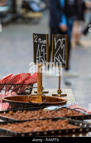 Danese tradizionale cibo di strada Foto Stock