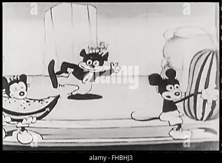 Zio Tom & Little Eva , Cartoon (1932) Foto Stock