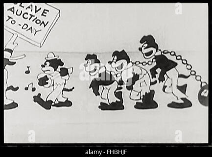 Zio Tom & Little Eva , Cartoon (1932) Foto Stock