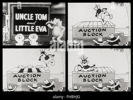 Zio Tom & Little Eva , Cartoon (1932) Foto Stock