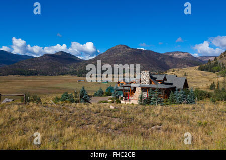 Una casa di vacanza in RIO GRANDE VALLEY - Southern Colorado Foto Stock