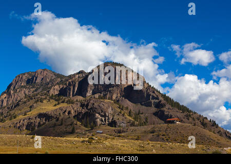 Una casa di montagna vicino a CREEDE COLORADO Foto Stock