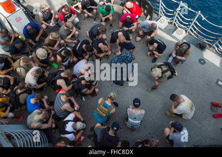 USS Farragut 2015 Murph sfida 15052 Foto Stock