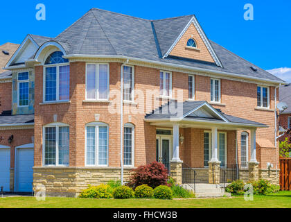 Casa di lusso nei sobborghi di Toronto Foto Stock