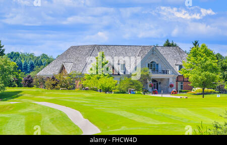 Casa di lusso nei sobborghi di Toronto Foto Stock