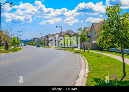 Casa di lusso nei sobborghi di Toronto Foto Stock