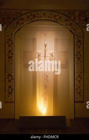 Arte in il museo culturale di Oaxaca o Museo de las Culturas de Oaxaca - Messico Foto Stock