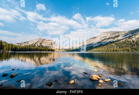 Lago Tenaya, Yosemite National Park, California, USA, America del Nord Foto Stock